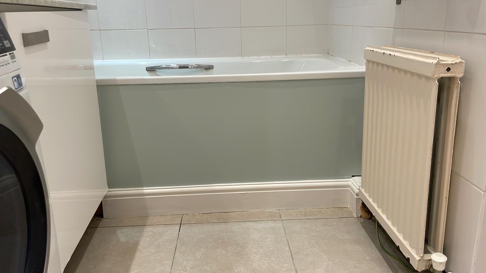 After - Bathroom, Woodwork, Radiator, Finish