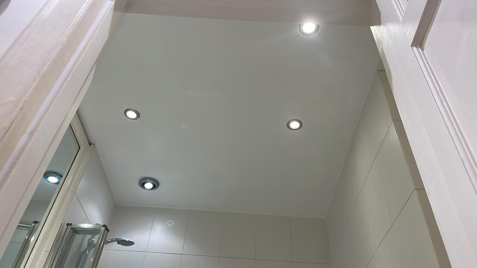 After - Bathroom, Ceiling, Lighting, Waterproof