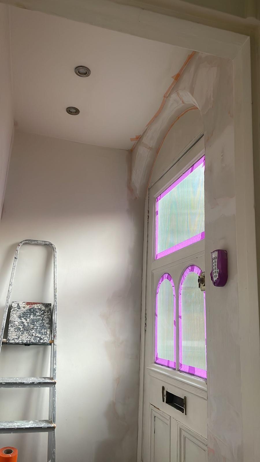 Repair - Interior, Doorway, Arch, Protection