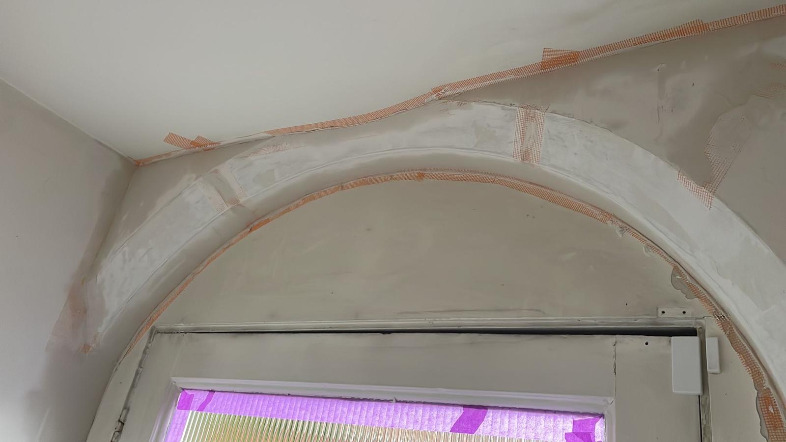 Repair - Interior, Archway, Plastering, Detail