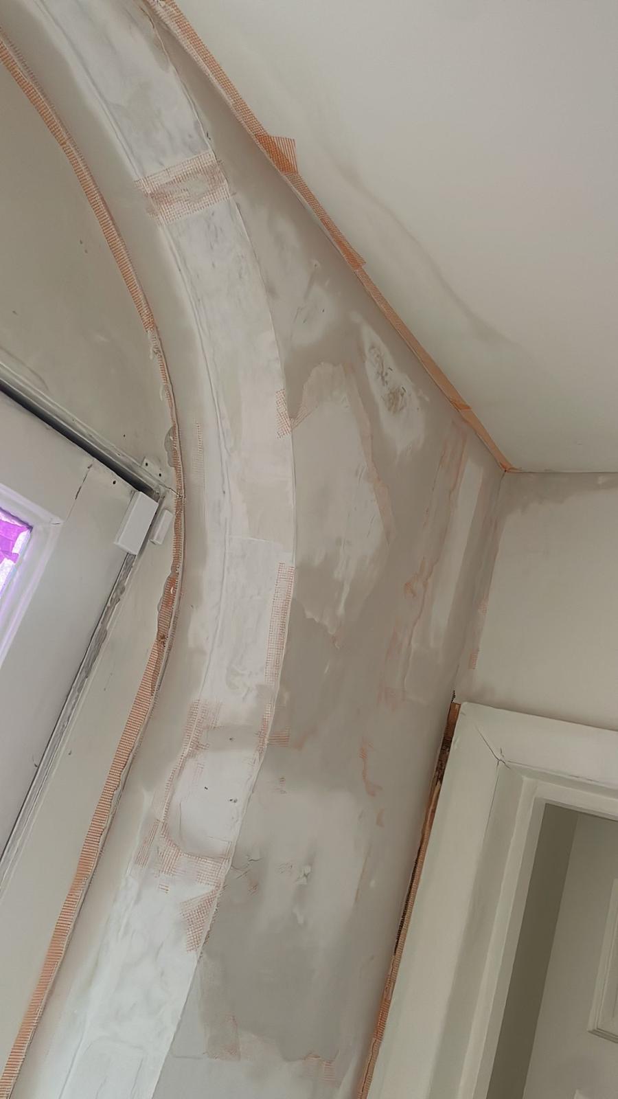 Repair - Interior, Archway, Curve, Plastering