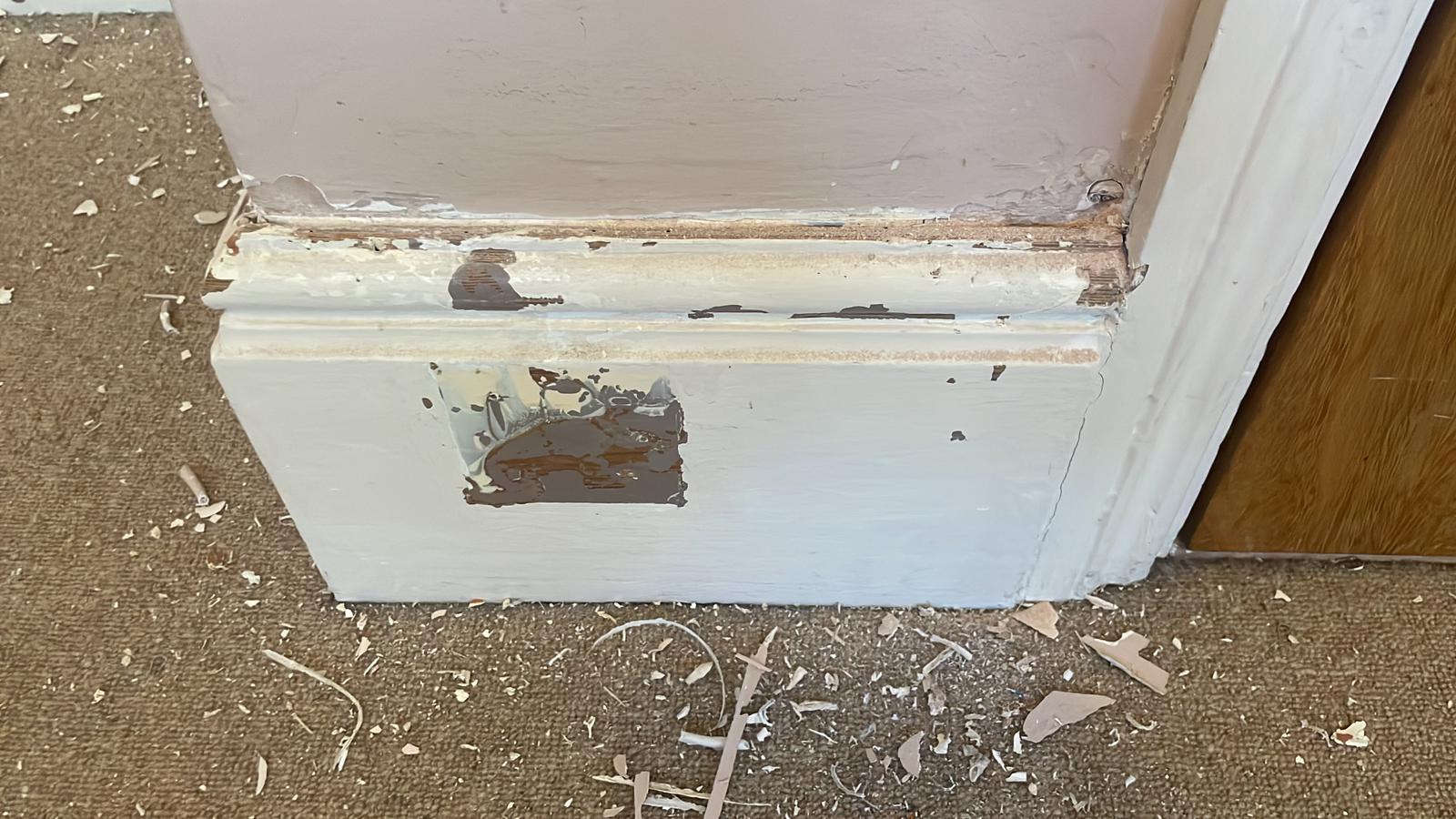 Repair - Interior, Skirting, Preparation, Stripping