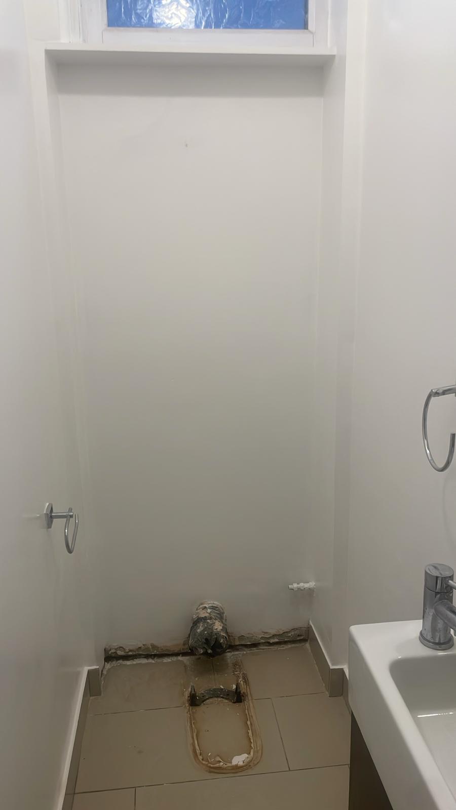 Repair - Bathroom, White Wall, Plumbing, Renovation