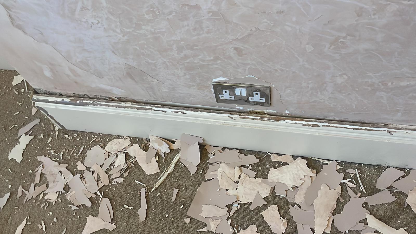 Repair - Interior, Skirting, Preparation, Damage