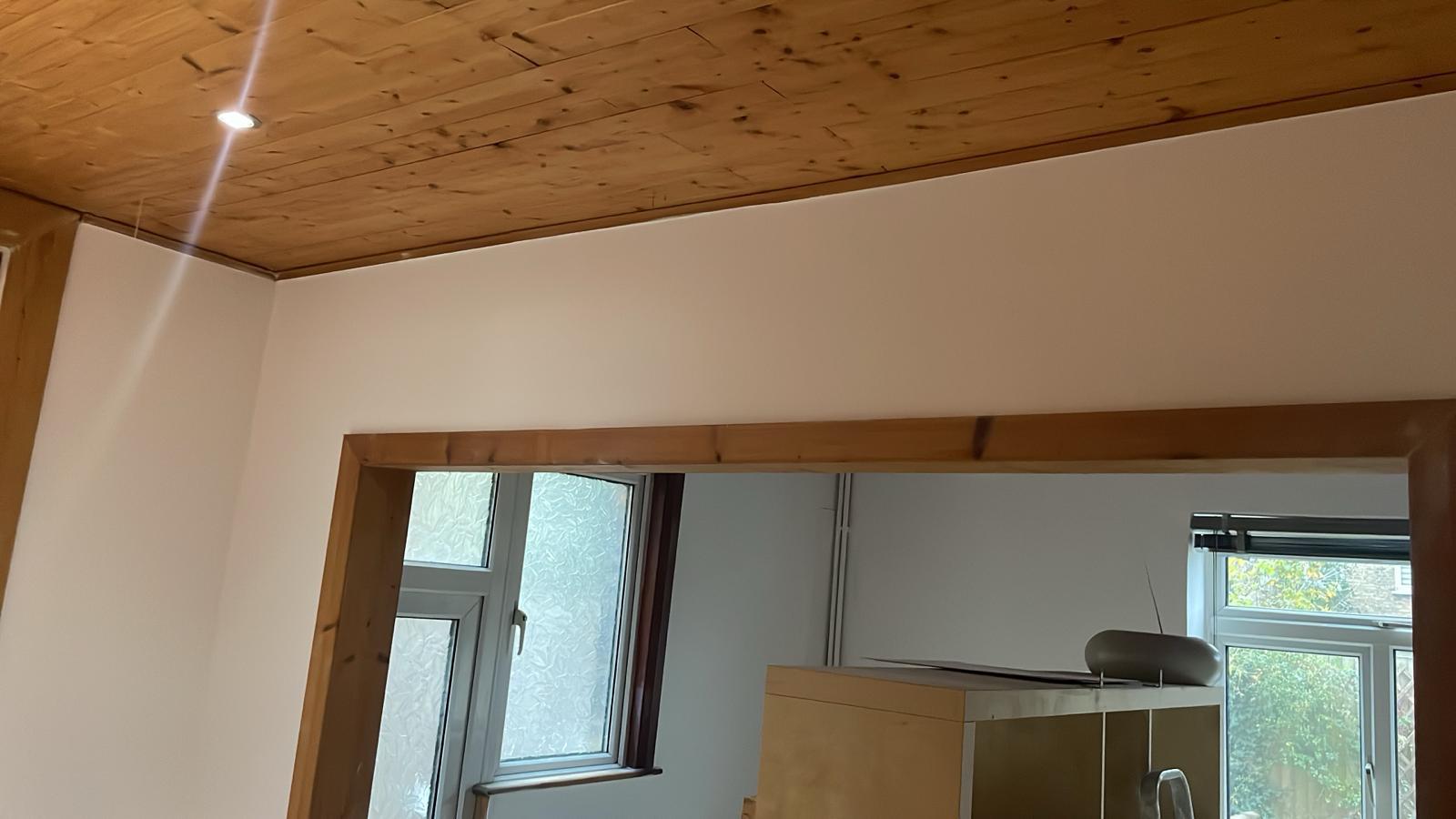 Repair - Interior, White Wall, Flooring, Late Stage