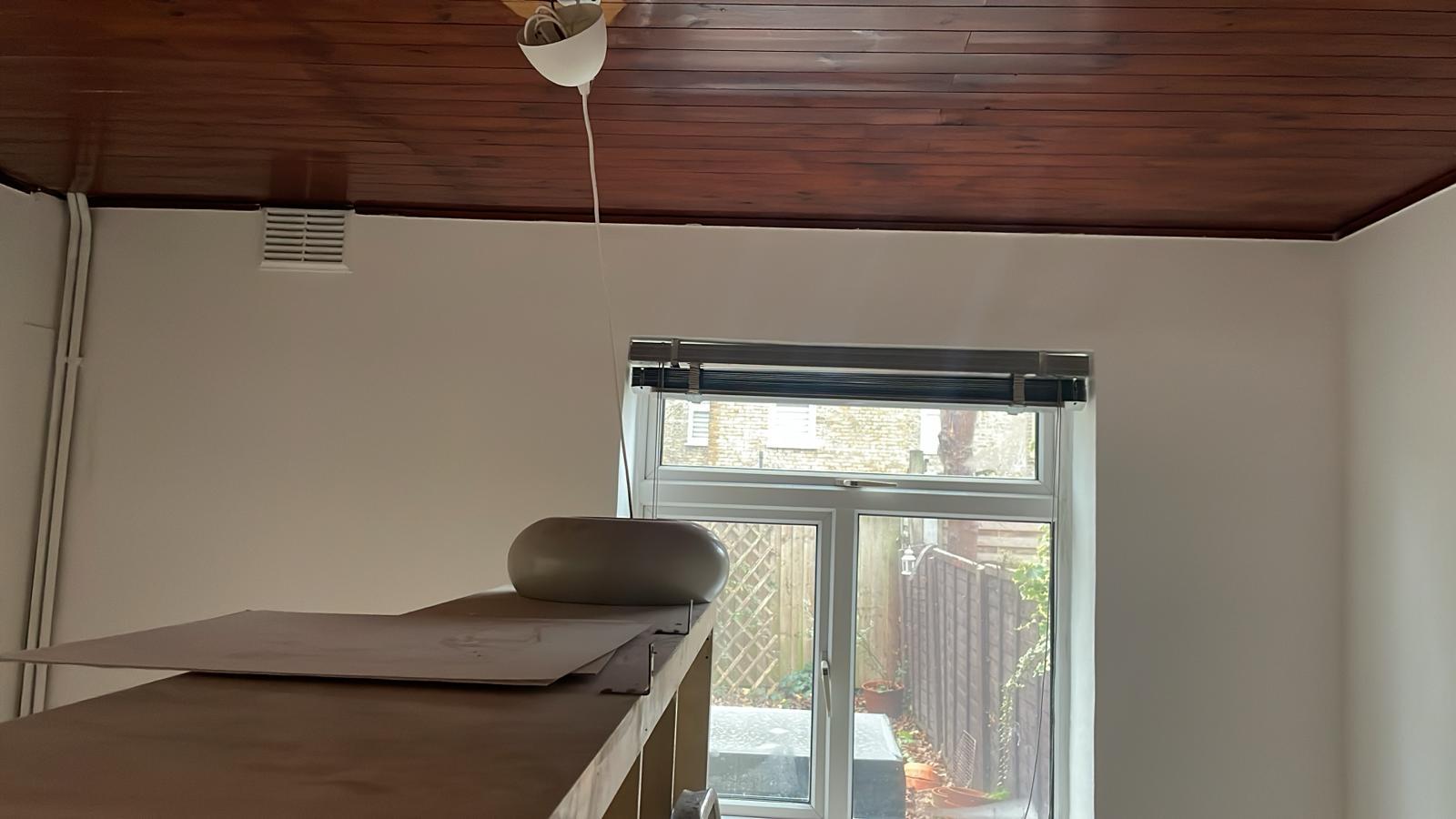 Repair - Interior, White Wall, Flooring, Late Stage