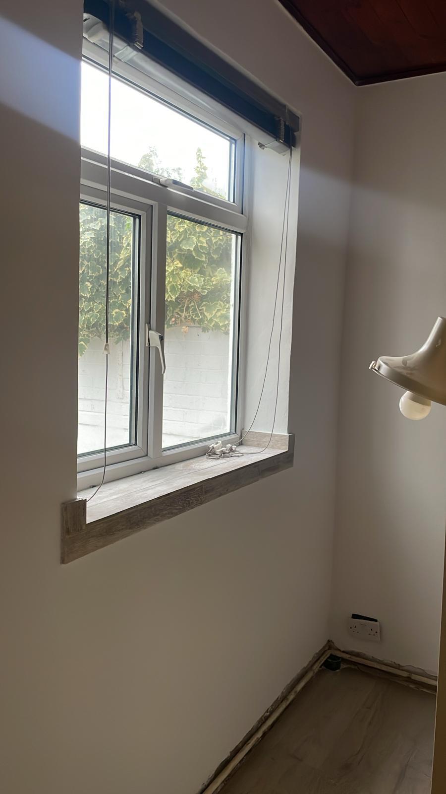 Repair - Interior, White Wall, Flooring, Late Stage